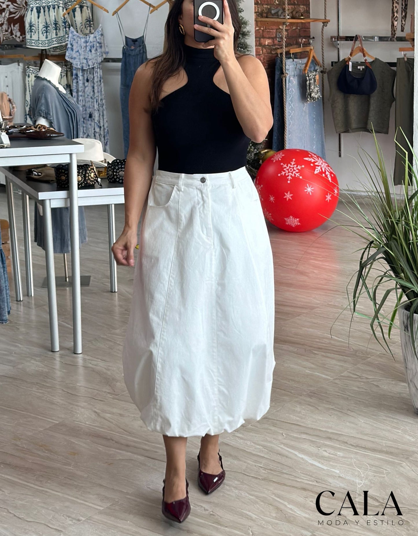 Balloon MIDI Skirt